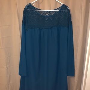 Ava & Viv Teal Dress